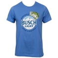 thumbnail image 1 of Busch 822656-xlarge Busch Light Brewed for Fishing Colorway T-Shirt, Blue - Extra Large, 1 of 1