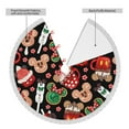 thumbnail image 4 of Faldas para árbol de Navidad de Mickey Mouse de 30 pulgadas, tapete para árbol de Navidad para fiestas de invierno, falda para árbol de Navidad para decoraciones navideñas rústicas, 4 of 8