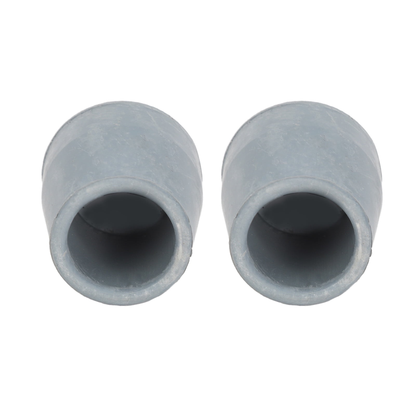 NFTIGB 10pcs Rubber Crutch Tip Set Professional Gray Cane Walker Tip Replacement Accessory 1.1 Inch (28mm) Inner Diameter Anti Slip Walking Cane Tips for Everyday Support and Safety