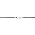thumbnail image 4 of 14K White Gold 1.9mm ParisianWheat Chain 20 Inch, 4 of 6