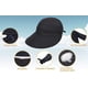 thumbnail image 4 of Sombreros Simplicity para mujer, visera convertible para playa con protección solar UV UPF 50+, 4 of 5