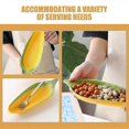 thumbnail image 3 of Ceramic Corn Cob Holders Corn Dish Non Slip Bottom Appetizer Plates Sushi Serving Trays Platters Microwave Dishwasher Oven Safe, 3 of 4