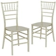 thumbnail image 3 of BizChair 2 Pack Champagne Stackable Resin Chiavari Chair, 3 of 9