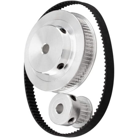 2GT Synchronous Wheel 20 60 Teeth Bore Aluminum Timing Pulley GT2