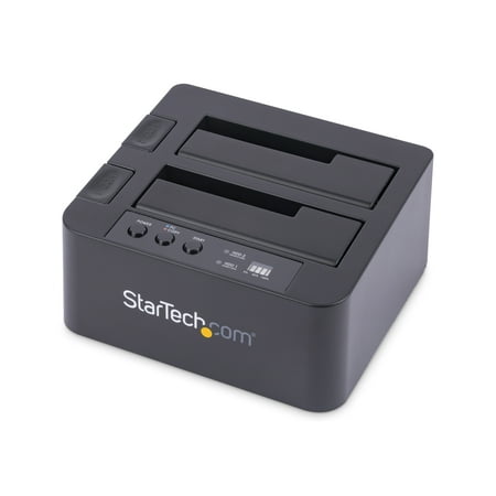 UPC: 0065030863551 | StarTech.com Standalone Hard Drive Duplicator  External Dual Bay HDD/SSD Cloner/Copier  USB 3.1 (10Gbps) to SATA III HDD/SSD Docking Station  Hard Disk Cloning / Recovery