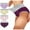 Multicolor-1, variant on Underwear for Women 4PC Pack Women Solid Color Patchwork Briefs Panties Underwear Knickers Bikini Underpants Womens Underwear Underwear for Women Panties for Women Multicolor-7 M