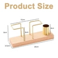 thumbnail image 2 of Servilletero para mesa, dispensador de servilletas de madera para accesorios de cocina, 2 of 5