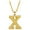 X, variant on Fiaya Women Initial Necklace for Women Dainty Gold Letter A-Z Pendant Choker Necklace Alphabet Name Necklace Cute Personalized Name Necklace Jewelry Gifts (W)