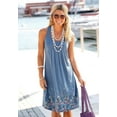 thumbnail image 3 of LASCANA Women's Sleeveless Printed Dress, 3 of 5