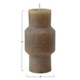 thumbnail image 2 of Creative Co-Op Unscented Totem Pillar Candle, 2 of 5