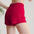 thumbnail image 3 of Miqool Women's 2 in 1 Running Shorts High Waisted Athletic Gym Shorts Quick Dry Lightweight Workout Sweat Shorts with Liner, 3 of 6