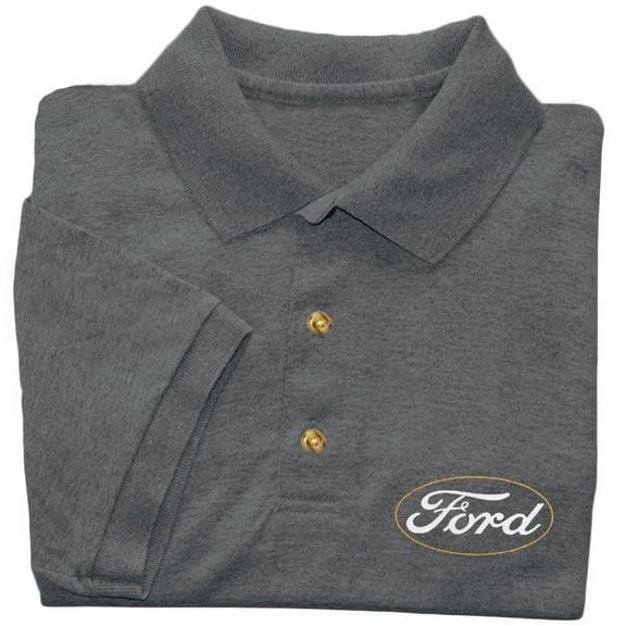 Ford Decal Polo Shirt Mens Collared Tee