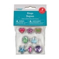 thumbnail image 1 of Rhinestone Plastic Rings, Way to Celebrate Party Favors - 8ct, 1 of 5