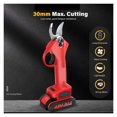 thumbnail image 2 of Cordless Pruner Electric Pruning Shear Efficient Tree Bonsai Pruning Branches Cutter With 2pc Lithium-ion Battery, 2 of 6