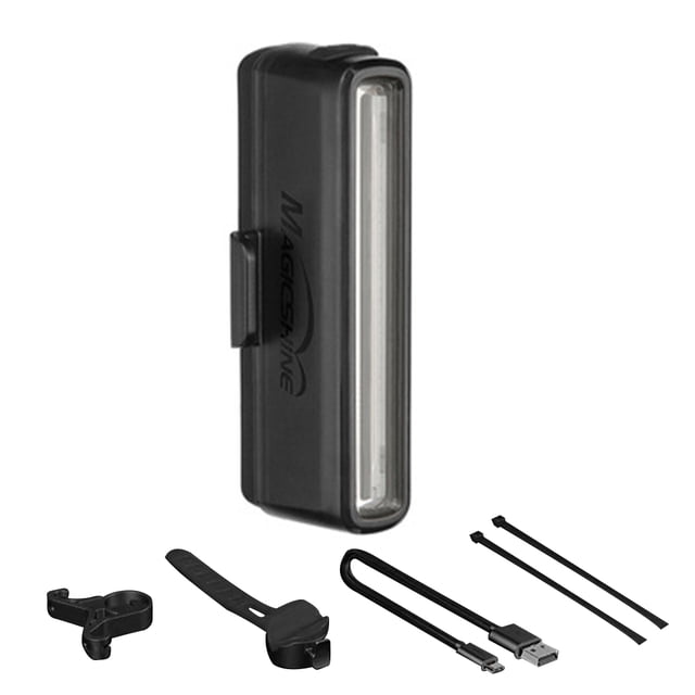 ABS BICICLETE TRASERO LIGHT DETAPABLE IPX6 Impermeable Auto Brake Sensando Bicicleta Ciclo de Bicicleta Luces Ciudad Montar Montar ADVERTENCIA Herramientas Equipo Seanese 30 Eigraketly OD002948-01B