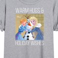 thumbnail image 3 of Frozen 2 - Warm Hugs Holiday Wishes  - Juniors Ideal Flowy Muscle T-Shirt, 3 of 5