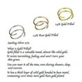 thumbnail image 6 of 4.5mm 24 Ga 14K Rose Gold Filled Left Side Double Tragus Elbrow Rock Snug Daith Ring Hoop for Single Piercing Spiral Twist Nose Hoop for Women Girls, 6 of 12