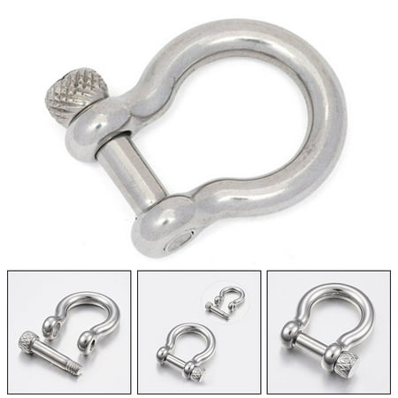 

JINGT 10 Pcs Exquisite Stainless Steel Shackle Suitable for Hand Production