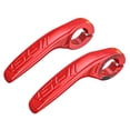 thumbnail image 6 of Mountain Bike Handlebar Ends Hand Grips 1 Pair Adjustable Angle Ergonomic Handle Bar Ends for Mountain Bike Accessories Replacement Red, 6 of 8
