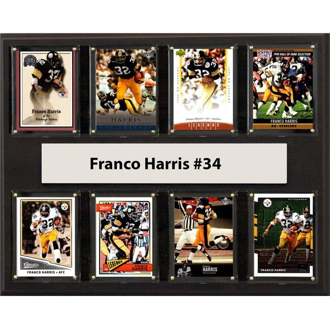 C & I Collectables 1215SB408C 12 x 15 in. NFL Pittsburgh Steelers Super Bowl 40 - 8-Card Plaque