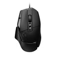 thumbnail image 1 of Logitech G G502 X Mouse Gamer con Cable - Interruptores híbridos óptico-mecánicos LIGHTFORCE, sensor Hero 25K para juegos, compatible con PC - macOS/Windows - Negro, 1 of 8