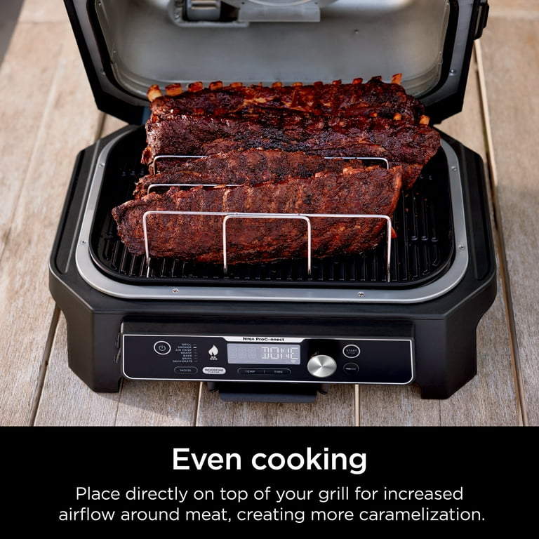 Ninja Woodfire Rib Rack, XSKRACKXL, for OG800 and OG900 - Walmart.com