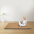 thumbnail image 3 of 100*200*5cm Foldable Rectangle Tatami Mattress Blue&Brown Tatami Mattress for Beds Meditation Spaces Yoga, 3 of 16
