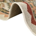 thumbnail image 5 of Rugs.com Baja Outdoor Collection Rug – 5 Ft Round Ivory Medium Rug Perfect For Kitchens, Dining Rooms, 5 of 9