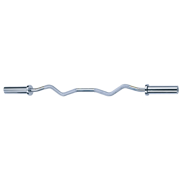 Free Shipping Body Solid OB47 Olympic EZ Curl Bar Chrome Walmart