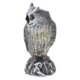 thumbnail image 1 of Búho que funciona con energía solar, búho que funciona con energía solar, búho solar brillante, repelente de aves, búho de plástico, decoración, salida de alta intensidad, 1 of 12