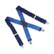 thumbnail image 3 of Tirantes para hombre cómodos, duraderos, estables, fiables, prácticos, elásticos, flexibles, accesorios de ropa, azul marino, 3 of 5