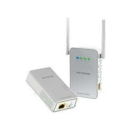 NETGEAR - Powerline AC1000 Wi-Fi Access Point and Adapter - White