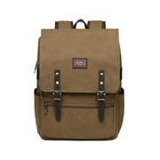 KAUKKO Casual Daypacks Multipurpose Backpacks, Outdoor Backpack, Travel Rucksack, Laptop Backpack Fits 15" (16-KHAKI)