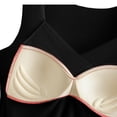 thumbnail image 5 of ZNQHFRE Women's V‑Neck Bodysuit With Built‑In Bra Cups, Seamless Support Layering Tank Top XL, 5 of 5