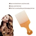 thumbnail image 5 of 3 Peine para el cabello para el hogar, peine para el cabello de dientes anchos de plástico, peine para el cabello con estilo portátil, 5 of 5