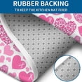 thumbnail image 4 of Pink Breast Cancer and Love Bathroom Rugs Sets 3 Piece,Toilet Cover Set,Absorbent Non Slip Bathroom Mats Sets with U-Shaped Contour Rug Toilet Rug Set, 4 of 5