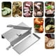 thumbnail image 1 of Cortador de carne manual de acero inoxidable | Rebanadora de huesos y costillas de alta resistencia | Utensilio de cocina multifuncional para verduras congeladas de ternera, cerdo | Hoja gruesa, 1 of 9