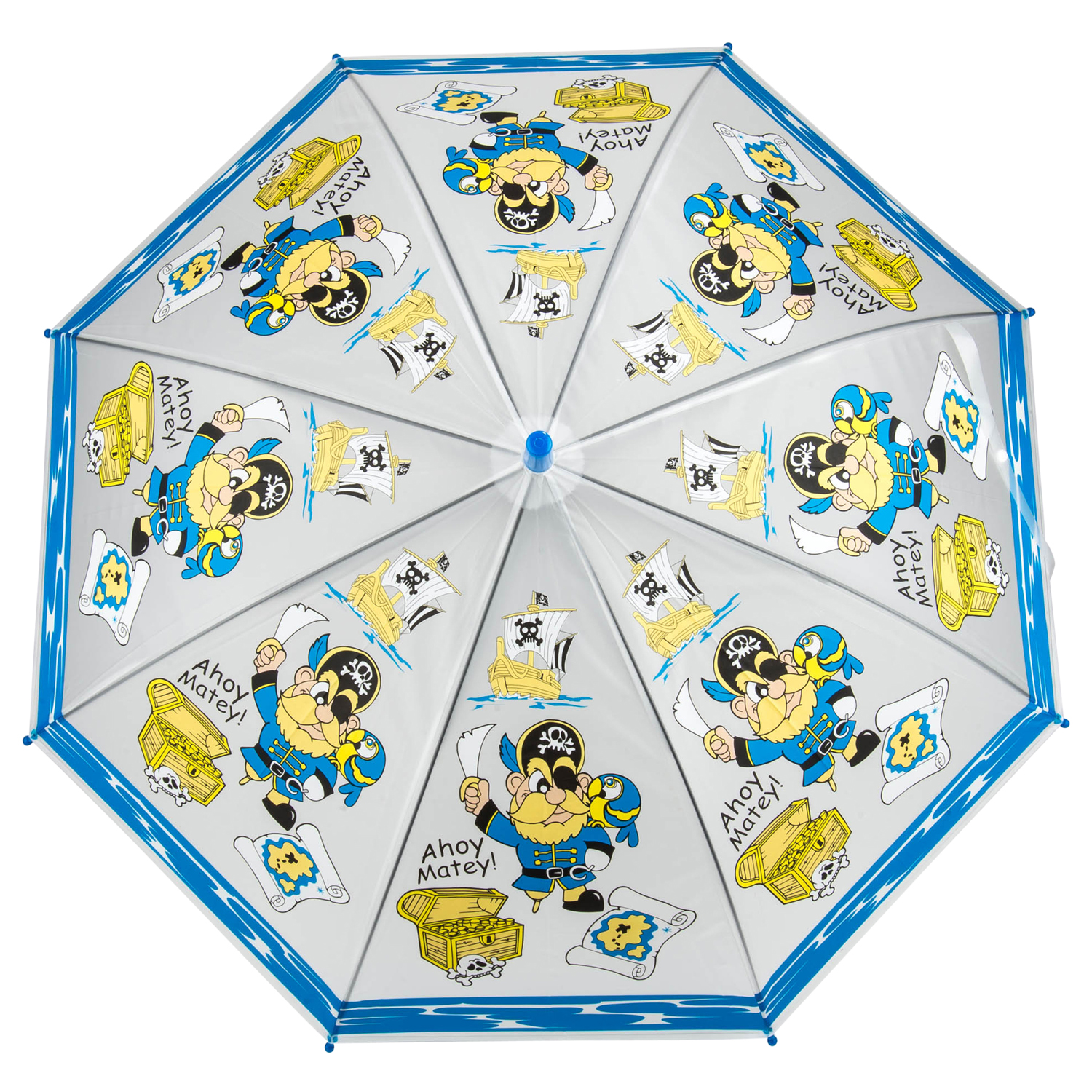 Rainy Day Novelty Kids Easy Open Automatic Umbrella with Safety Whistle