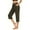 Brown, variant on FAIWAD Capri Pants for Women Casual Summer High Waist Yoga Cropped Pants Workout Plus Size Pants with Pockets