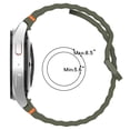 thumbnail image 5 of Adecuado para Samsung Galaxy Watch7/6/5/modelo oficial correa de costura con patrón ondulado correa de silicona deportiva FE, 5 of 5