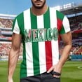 thumbnail image 2 of 2026 Mexico Soccer Mens Polo Shirts Short Sleeve Casual Collared Pullover Summer Tops Soccer Shirt for Men Indoor Outdoor Activities Daily Wear, 2 of 3