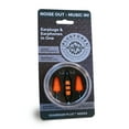 thumbnail image 3 of Plugfones Guardian Plus in-Ear Earplug Earbud Hybrid - Noise Reduction in-Ear Headphones with Noise Isolating Mic and Controls (Orange & Blue), 3 of 6