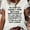 White, variant on MORTTIC Women's Casual Short Sleeve T-Shirt Funny Letter Print Crew Neck Graphic Tee Top, S