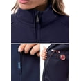 thumbnail image 4 of Adar Pro Scrubs For Women - Bonded Fleece Scrub Warm-Up Jacket, 4 of 6