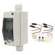 thumbnail image 2 of Risegun Interruptor De Desconexión Solar, Disyuntor En Miniatura Disyuntor Fotovoltaico De 25 A Interruptor De Desconexión Solar con Caja Eléctrica IP65 DC12‑400V AC90‑400V, 2 of 8