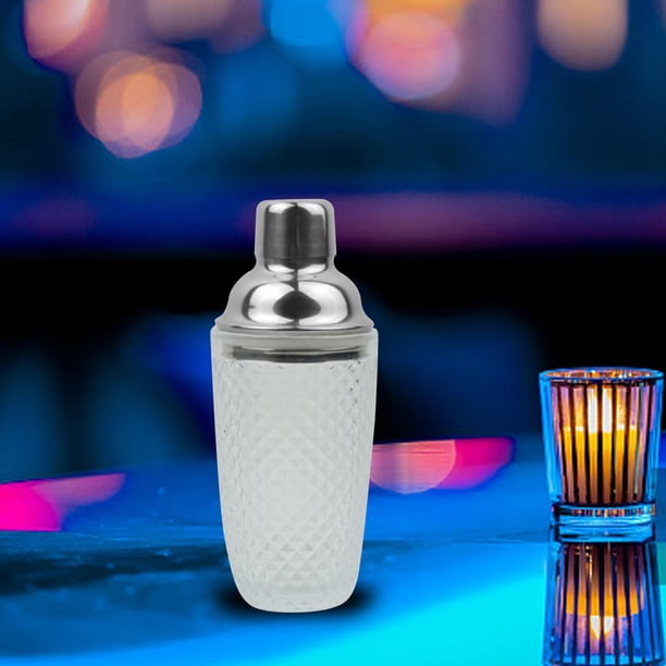 Coctelera Perfecl Mezclador a Prueba de Fugas 350ml Shaker Martini Blanco