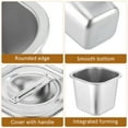 thumbnail image 1 of Condimento de condimento de condimento de condimento de acero inoxidable para el recipiente de especias de cocina para el hogar, 1 of 8