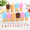 24-Ice Cream Drip, variant on 24 Ice Cream Drip Cups with Lids and Straws, 12-Pack for Party Gatherings