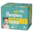 Pampers Swaddlers Size 7 Diapers, 66 Count - New & Improved, 100%