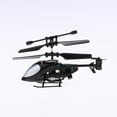 thumbnail image 3 of Helicóptero RC de 2 canales con control remoto para interiores negro, 3 of 9